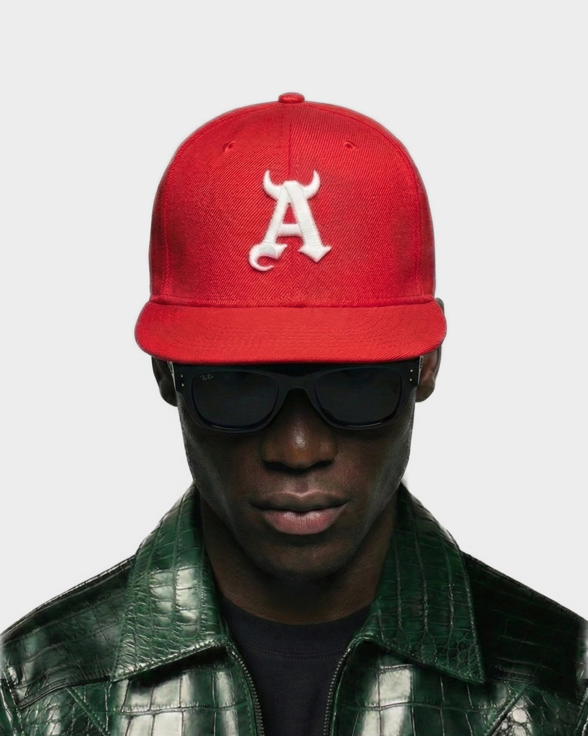 Gorra Plana A Diablo Roja