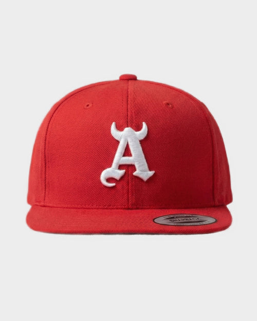 Gorra Plana A Diablo Roja
