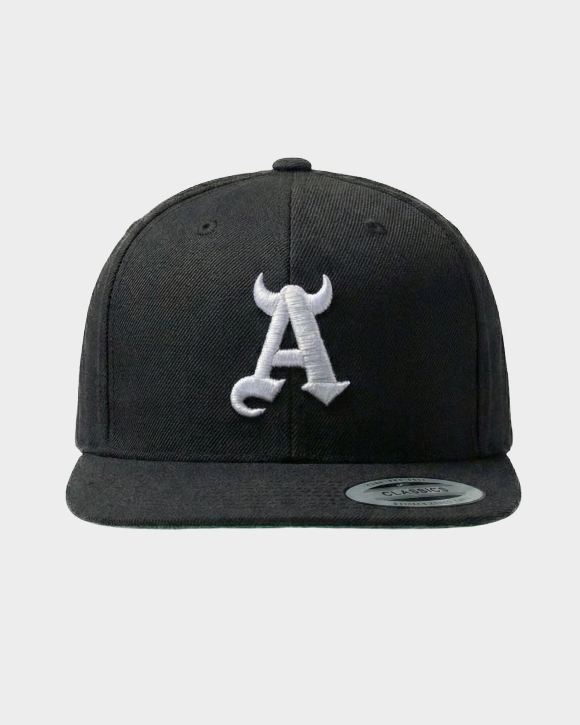 Gorra Plana A Diablo Negra