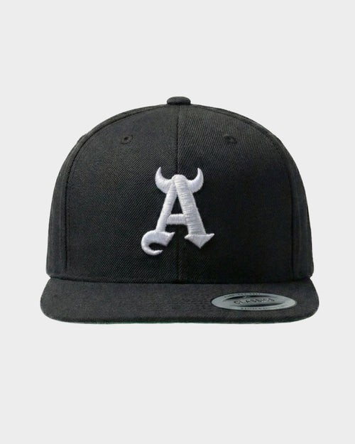 Gorra Plana A Diablo Negra