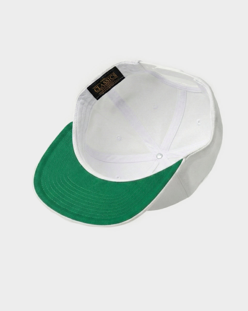 Gorra Plana A Diablo Blanca