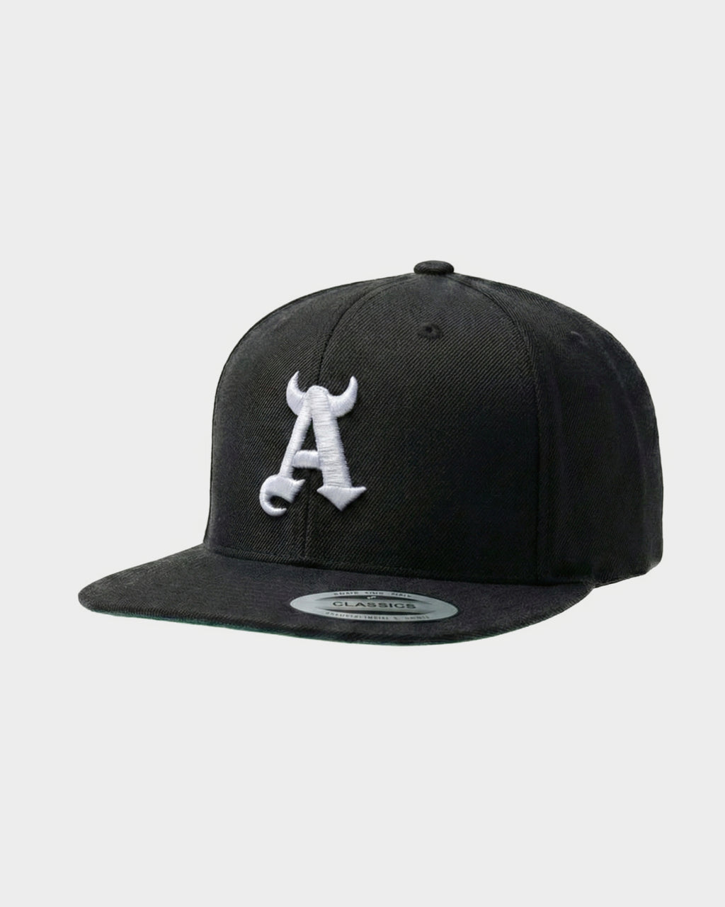 Gorra Plana A Diablo Negra