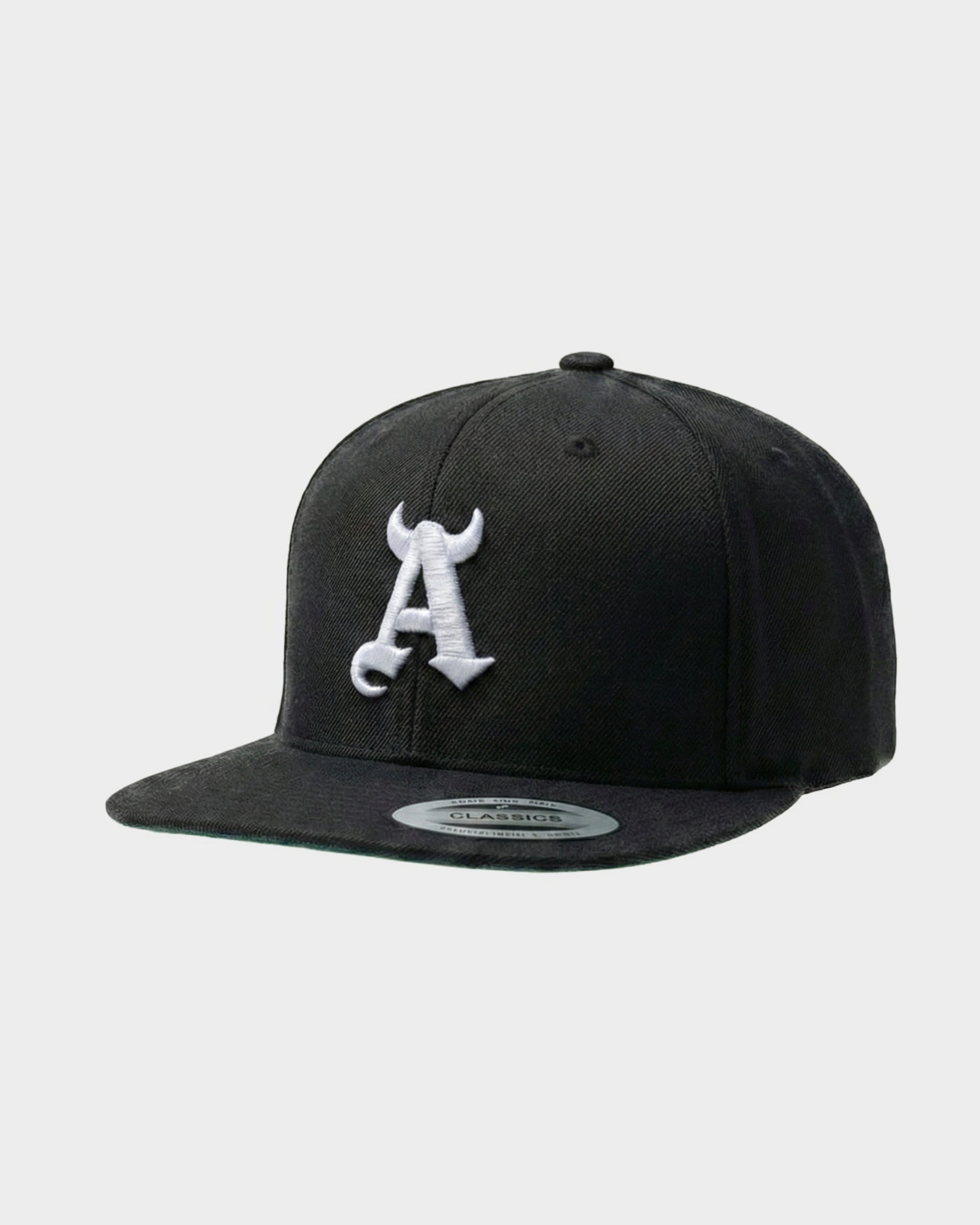 Gorra Plana A Diablo Negra